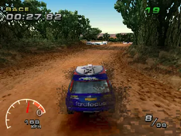 WRC - FIA World Rally Championship Arcade (EU) screen shot game playing
